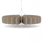 Sch! Acoustic Ceiling Baffles - Shade - Type A - 900mm Wide x 150mm High - Oatmeal Beige SCH00654