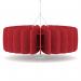 Sch! Acoustic Ceiling Baffles - Shade - Type A - 900mm Wide x 300mm High - Poppy Red SCH00656
