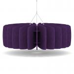 Sch! Acoustic Ceiling Baffles - Shade - Type A - 900mm Wide x 300mm High - Plum Purple SCH00657