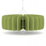 Sch! Acoustic Ceiling Baffles - Shade - Type A - 900mm Wide x 300mm High - Lime Green SCH00658