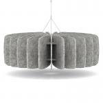 Sch! Acoustic Ceiling Baffles - Shade - Type A - 900mm Wide x 300mm High - Pebble Light Grey SCH00663