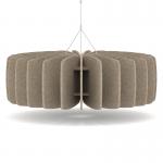 Sch! Acoustic Ceiling Baffles - Shade - Type A - 900mm Wide x 300mm High - Oatmeal Beige SCH00664