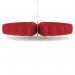 Sch! Acoustic Ceiling Baffles - Shade - Type A - 1200mm Wide x 150mm High - Poppy Red SCH00666