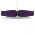 Sch! Acoustic Ceiling Baffles - Shade - Type A - 1200mm Wide x 150mm High - Plum Purple SCH00667
