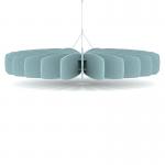 Sch! Acoustic Ceiling Baffles - Shade - Type A - 1200mm Wide x 150mm High - Sky Light Blue SCH00670