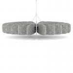 Sch! Acoustic Ceiling Baffles - Shade - Type A - 1200mm Wide x 150mm High - Pebble Light Grey SCH00673