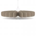 Sch! Acoustic Ceiling Baffles - Shade - Type A - 1200mm Wide x 150mm High - Oatmeal Beige SCH00674