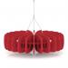 Sch! Acoustic Ceiling Baffles - Shade - Type B - 600mm Wide x 150mm High - Poppy Red SCH00676