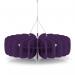 Sch! Acoustic Ceiling Baffles - Shade - Type B - 600mm Wide x 150mm High - Plum Purple SCH00677