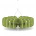 Sch! Acoustic Ceiling Baffles - Shade - Type B - 600mm Wide x 150mm High - Lime Green SCH00678