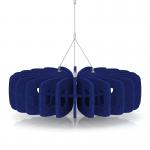 Sch! Acoustic Ceiling Baffles - Shade - Type B - 600mm Wide x 150mm High - Cobalt Blue SCH00679