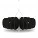 Sch! Acoustic Ceiling Baffles - Shade - Type B - 600mm Wide x 150mm High - Raven Black SCH00682