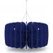 Sch! Acoustic Ceiling Baffles - Shade - Type B - 600mm Wide x 300mm High - Cobalt Blue SCH00689