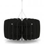 Sch! Acoustic Ceiling Baffles - Shade - Type B - 600mm Wide x 300mm High - Raven Black SCH00692