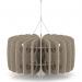 Sch! Acoustic Ceiling Baffles - Shade - Type B - 600mm Wide x 300mm High - Oatmeal Beige SCH00694