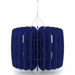 Sch! Acoustic Ceiling Baffles - Shade - Type B - 600mm Wide x 450mm High - Cobalt Blue SCH00699