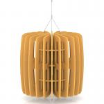 Sch! Acoustic Ceiling Baffles - Shade - Type B - 600mm Wide x 600mm High - Buttercup Yellow SCH00705