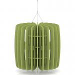 Sch! Acoustic Ceiling Baffles - Shade - Type B - 600mm Wide x 600mm High - Lime Green SCH00708
