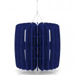 Sch! Acoustic Ceiling Baffles - Shade - Type B - 600mm Wide x 600mm High - Cobalt Blue SCH00709