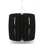 Sch! Acoustic Ceiling Baffles - Shade - Type B - 600mm Wide x 600mm High - Raven Black SCH00712