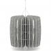 Sch! Acoustic Ceiling Baffles - Shade - Type B - 600mm Wide x 600mm High - Pebble Light Grey SCH00713