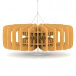 Sch! Acoustic Ceiling Baffles - Shade - Type C - 900mm Wide x 300mm High - Buttercup Yellow SCH00715