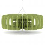 Sch! Acoustic Ceiling Baffles - Shade - Type C - 900mm Wide x 300mm High - Lime Green SCH00718