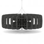 Sch! Acoustic Ceiling Baffles - Shade - Type C - 900mm Wide x 300mm High - Graphite Charcoal SCH00721