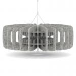 Sch! Acoustic Ceiling Baffles - Shade - Type C - 900mm Wide x 300mm High - Pebble Light Grey SCH00723