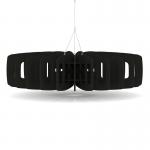Sch! Acoustic Ceiling Baffles - Shade - Type C - 1200mm Wide x 300mm High - Raven Black SCH00732