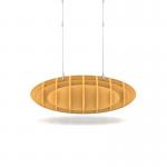 Sch! Acoustic Ceiling Baffles - Hatch - Type D - 700 x 700mm Wide x 250mm High - Buttercup Yellow SCH00735