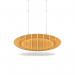 Sch! Acoustic Ceiling Baffles - Hatch - Type D - 700 x 700mm Wide x 250mm High - Buttercup Yellow SCH00735
