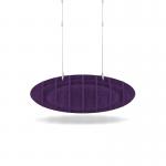 Sch! Acoustic Ceiling Baffles - Hatch - Type D - 700 x 700mm Wide x 250mm High - Plum Purple SCH00737