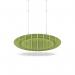 Sch! Acoustic Ceiling Baffles - Hatch - Type D - 700 x 700mm Wide x 250mm High - Lime Green SCH00738