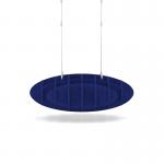 Sch! Acoustic Ceiling Baffles - Hatch - Type D - 700 x 700mm Wide x 250mm High - Cobalt Blue SCH00739