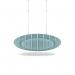 Sch! Acoustic Ceiling Baffles - Hatch - Type D - 700 x 700mm Wide x 250mm High - Sky Light Blue SCH00740