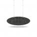 Sch! Acoustic Ceiling Baffles - Hatch - Type D - 700 x 700mm Wide x 250mm High - Graphite Charcoal SCH00741