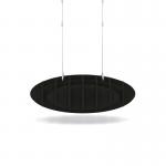 Sch! Acoustic Ceiling Baffles - Hatch - Type D - 700 x 700mm Wide x 250mm High - Raven Black SCH00742