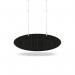 Sch! Acoustic Ceiling Baffles - Hatch - Type D - 700 x 700mm Wide x 250mm High - Raven Black SCH00742