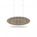 Sch! Acoustic Ceiling Baffles - Hatch - Type D - 700 x 700mm Wide x 250mm High - Oatmeal Beige SCH00744