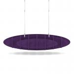 Sch! Acoustic Ceiling Baffles - Hatch - Type D - 1000 x 600mm Wide x 250mm High - Plum Purple SCH00747