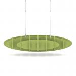 Sch! Acoustic Ceiling Baffles - Hatch - Type D - 1000 x 600mm Wide x 250mm High - Lime Green SCH00748