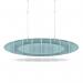 Sch! Acoustic Ceiling Baffles - Hatch - Type D - 1000 x 600mm Wide x 250mm High - Sky Light Blue SCH00750