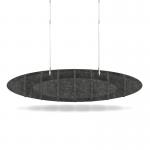 Sch! Acoustic Ceiling Baffles - Hatch - Type D - 1000 x 600mm Wide x 250mm High - Graphite Charcoal SCH00751