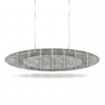 Sch! Acoustic Ceiling Baffles - Hatch - Type D - 1000 x 600mm Wide x 250mm High - Pebble Light Grey SCH00753