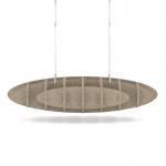 Sch! Acoustic Ceiling Baffles - Hatch - Type D - 1000 x 600mm Wide x 250mm High - Oatmeal Beige SCH00754