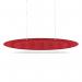 Sch! Acoustic Ceiling Baffles - Hatch - Type D - 1600 x 650mm Wide x 250mm High - Poppy Red SCH00756