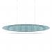 Sch! Acoustic Ceiling Baffles - Hatch - Type D - 1600 x 650mm Wide x 250mm High - Sky Light Blue SCH00760