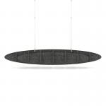 Sch! Acoustic Ceiling Baffles - Hatch - Type D - 1600 x 650mm Wide x 250mm High - Graphite Charcoal SCH00761