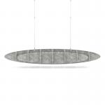 Sch! Acoustic Ceiling Baffles - Hatch - Type D - 1600 x 650mm Wide x 250mm High - Pebble Light Grey SCH00763